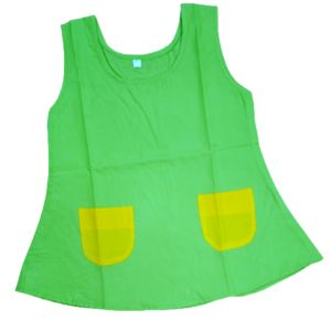 AEMILIA  Baby Girls Midi/Knee Length Casual Dress  (Light Green, Sleeveless)