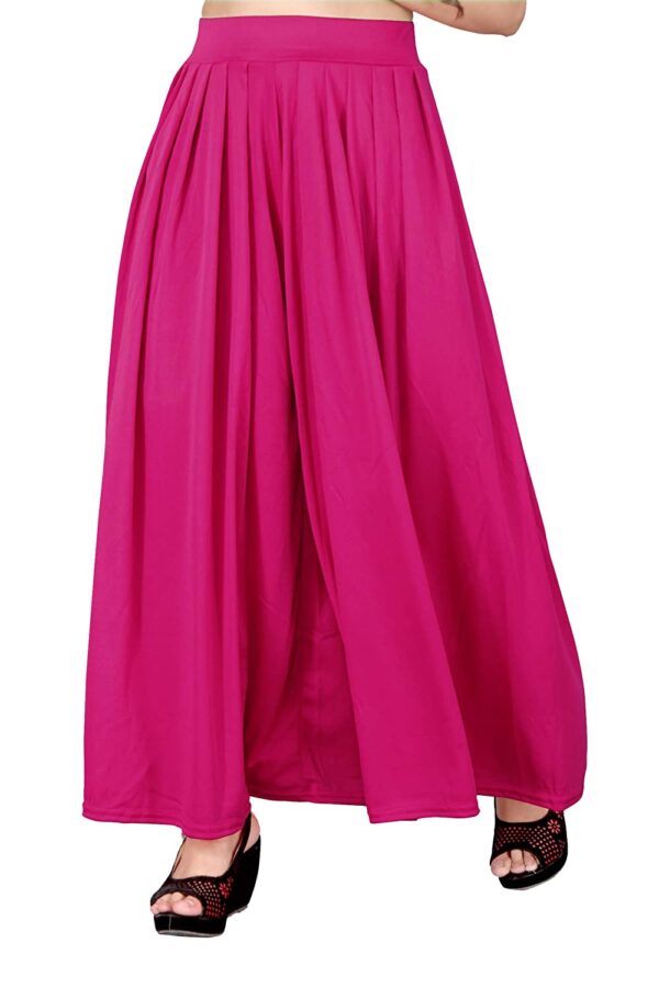 Women's Stretch Full Flared Palazzo (RANI)
