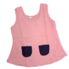 AEMILIA  Baby Girls Midi/Knee Length Casual Dress  (Pink, Sleeveless)