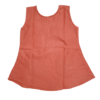 AEMILIA  Baby Girls Midi/Knee Length Casual Dress  (Orange, Sleeveless) - Image 2