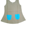 AEMILIA  Baby Girls Midi/Knee Length Casual Dress  (Peanut, Sleeveless)