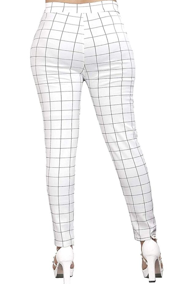 Women's Regular Fit Jeggings (White) - Image 4
