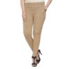 Women's Regular Fit Jeggings (Beige) - Image 2