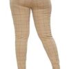 Women's Regular Fit Jeggings (Beige) - Image 3