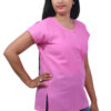 AEMILIA Casual Regular Sleeves Solid Women Pink Top - Image 5