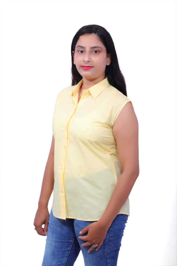 Women Tailored Fit Solid Casual Shirt - Image 10