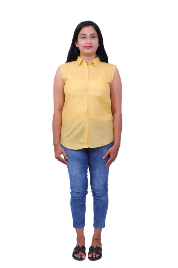 Women Tailored Fit Solid Casual Shirt - Image 13