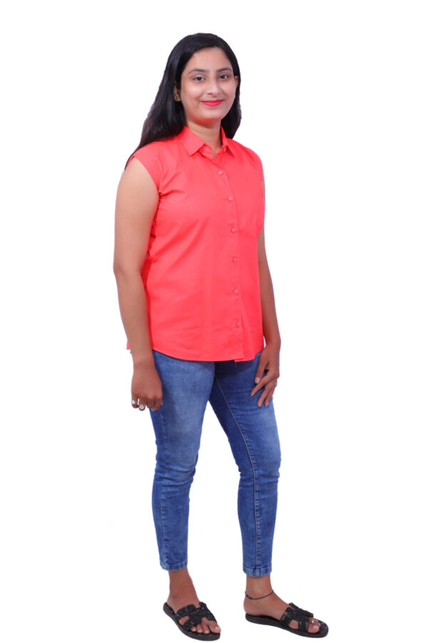 Women Tailored Fit Solid Casual Shirt - Image 16