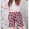 Womens Regular Fit Printed Shorts - Image 3
