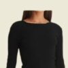 New Picco Full sleeve women top / SHAMSHER FASHION Stylish full sleeves frillee rib tops /Full Sleeve Piko top for Woman & Girls/ Casual Regular Sleeves Solid Women Black Top