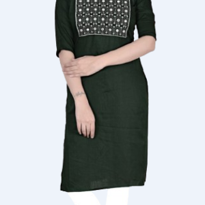 Tikka work Kurti.