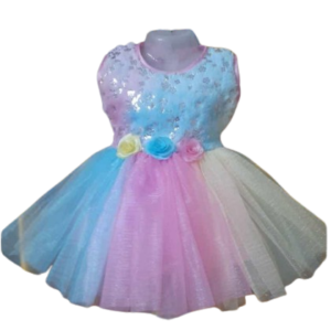 Multicolour frock for kids