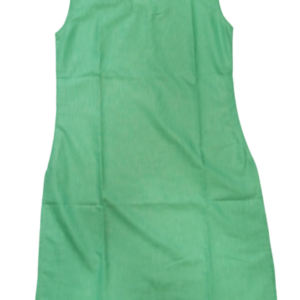 BIG BOSS - COTTON SLEEVELESS- KURTI - SEA GREEN
