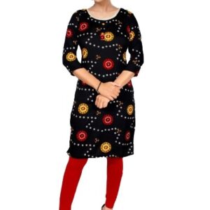 Mink 3 Des Regular Size Printed Kurtis
