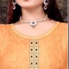 Stone tie patti kurti for women. - Image 3
