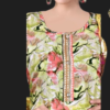 D Capsule Flower Print Kurti With Pant and Dupatta - Image 3