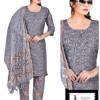 D Capsule Flower Print Kurti With Pant and Dupatta - Image 4