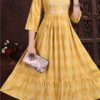 Rayon ghera designer kurti for women.
