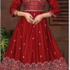 Rayon ghera designer kurti for women.