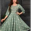 Rayon ghera designer kurti for women.