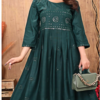 Rayon ghera designer kurti for women.