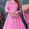 Rayon ghera designer kurti for women.