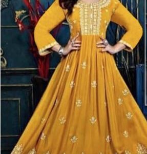 Rayon ghera designer kurti for women.
