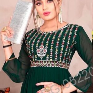 Rayon ghera designer kurti for women.