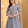 Rayon ghera designer kurti for women.