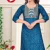Rayon tabla work kurti for women.
