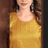 Tildi work silk kurti for women. - Image 2