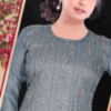 Two tone black patta aari work - Image 3